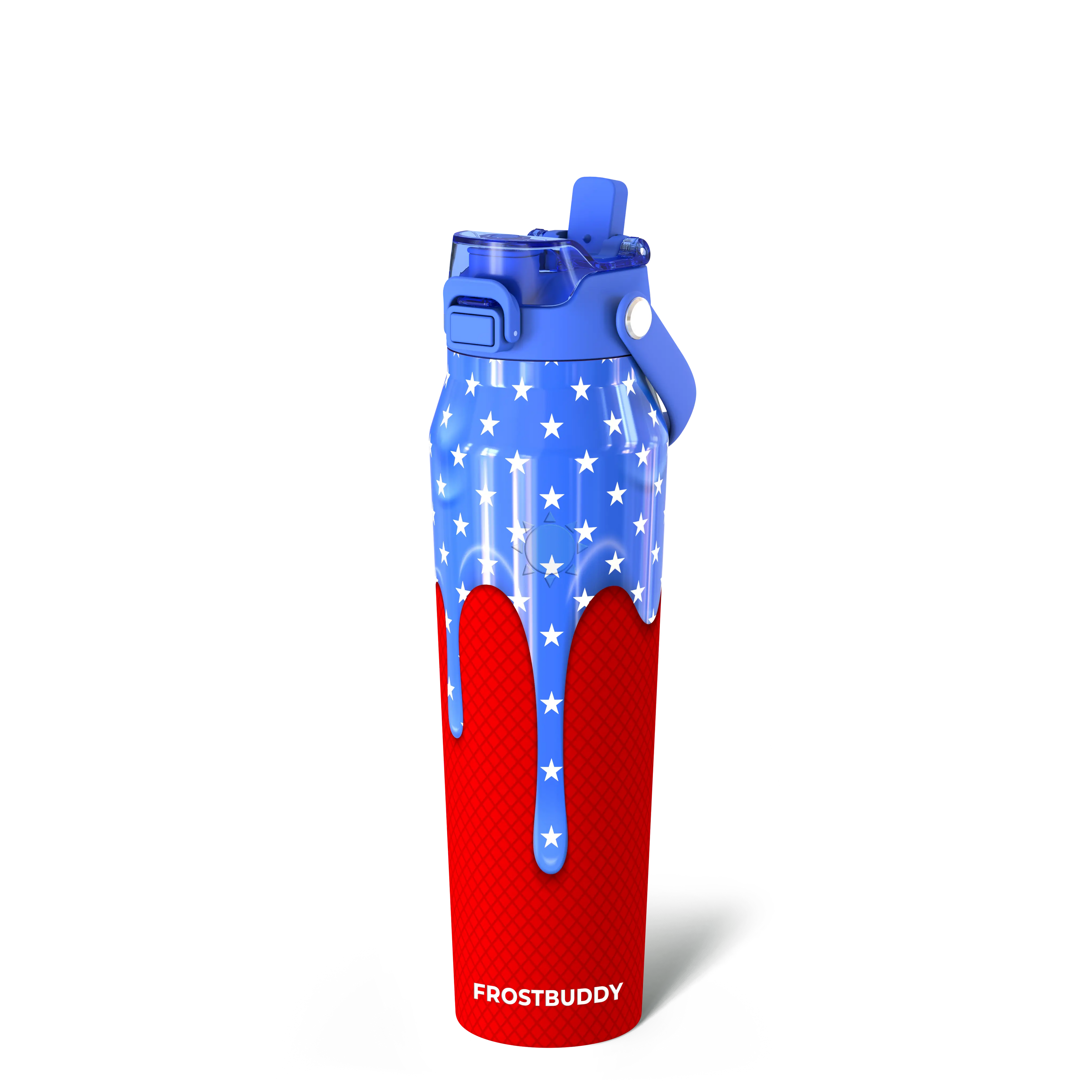 Bottle Buddy - Dual Function Lid Water Bottle - Stainless Steel - Double Wall Insulated