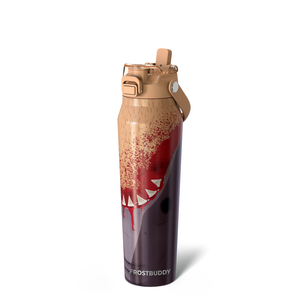 Bottle Buddy - Dual Function Lid Water Bottle - Stainless Steel - Double Wall Insulated