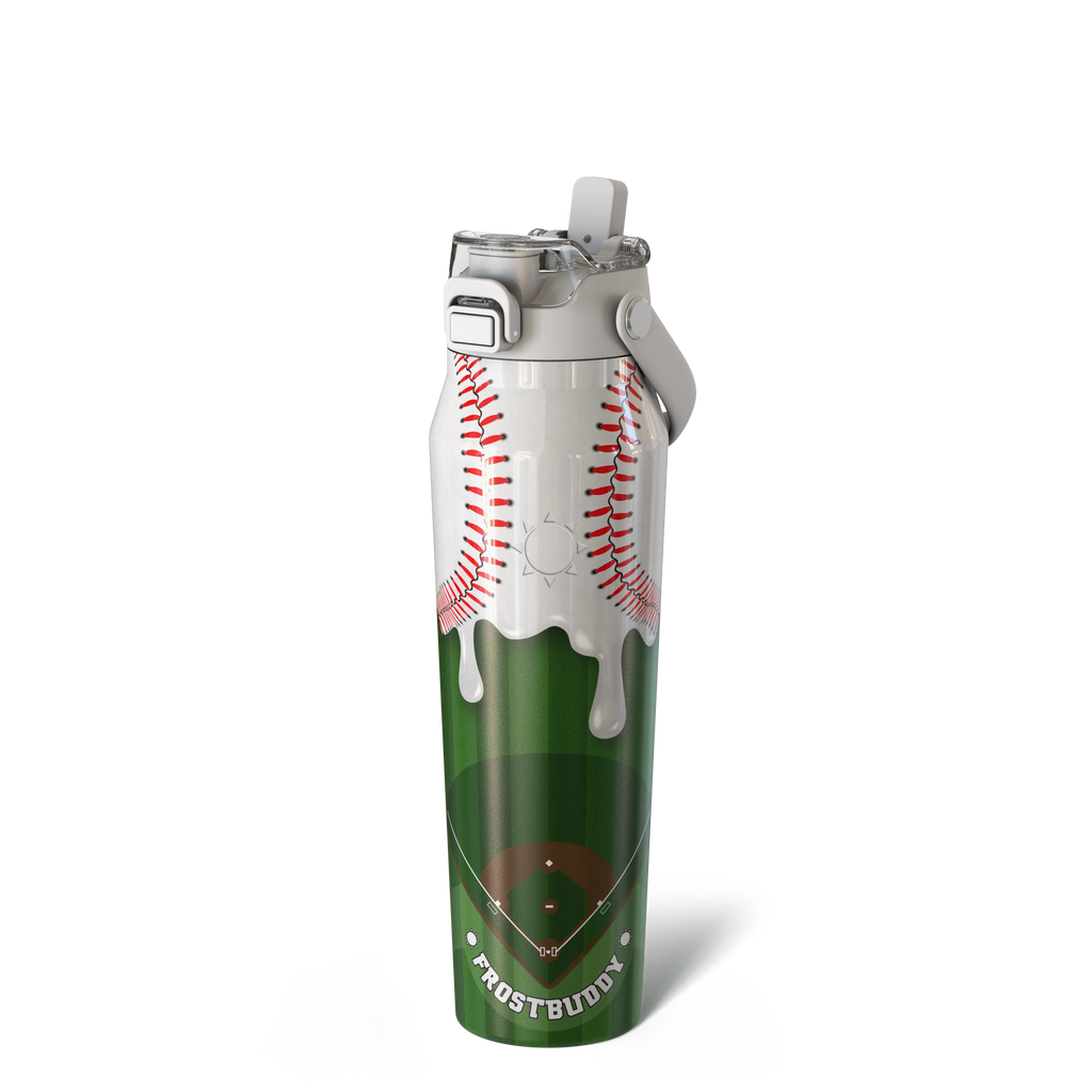 Bottle Buddy - Dual Function Lid Water Bottle - Stainless Steel - Double Wall Insulated