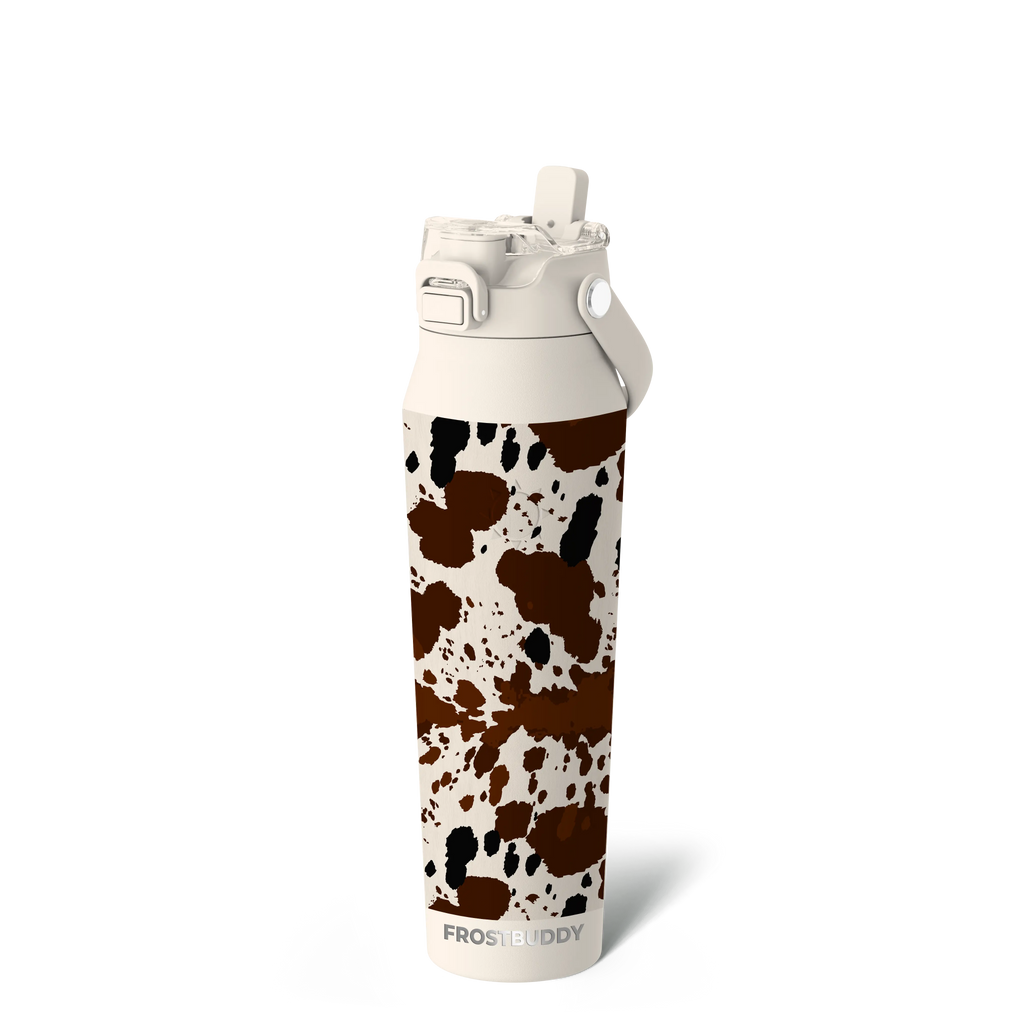 Bottle Buddy - Dual Function Lid Water Bottle - Stainless Steel - Double Wall Insulated