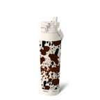 Bottle Buddy - Dual Function Lid Water Bottle - Stainless Steel - Double Wall Insulated