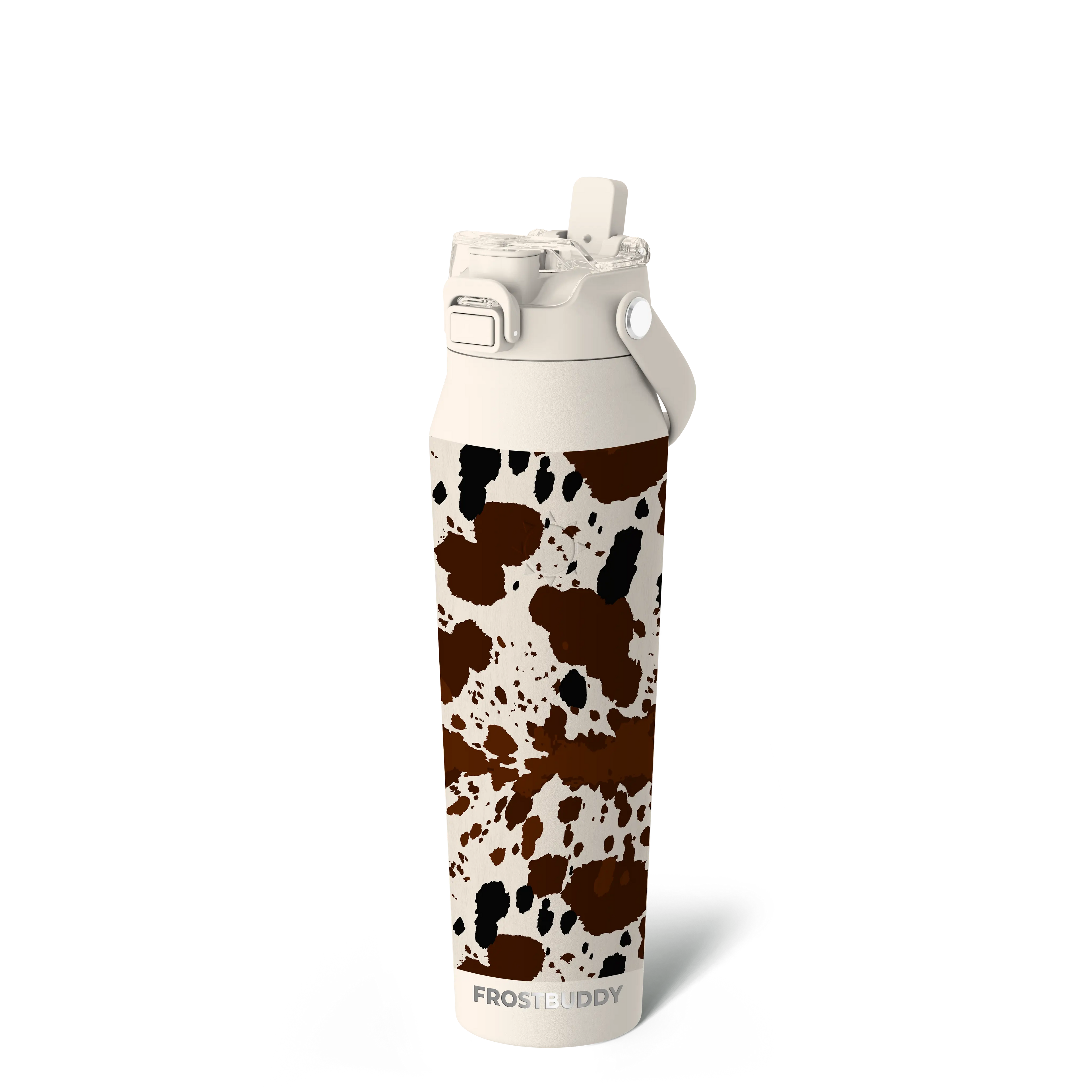 Bottle Buddy - Dual Function Lid Water Bottle - Stainless Steel - Double Wall Insulated