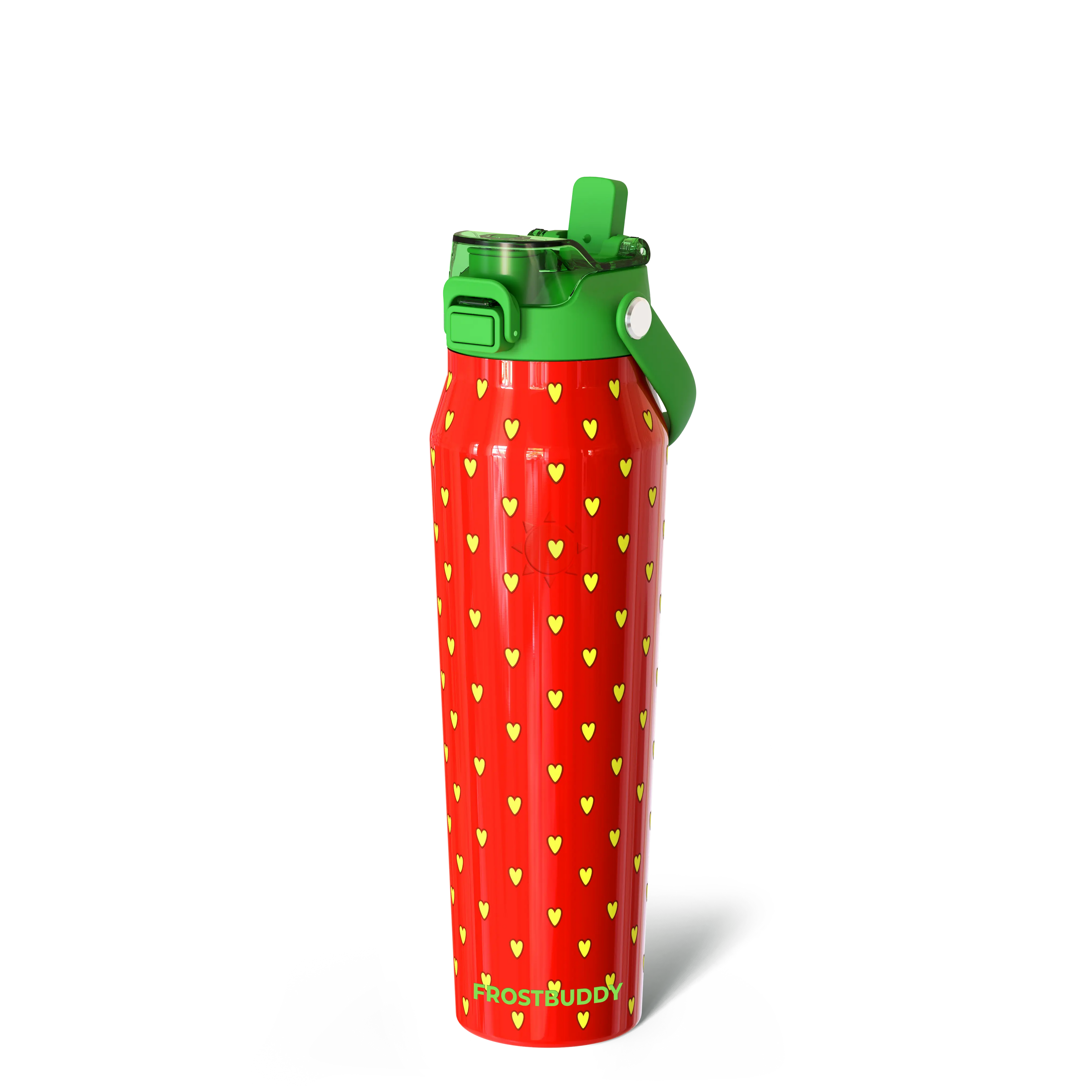 Bottle Buddy - Dual Function Lid Water Bottle - Stainless Steel - Double Wall Insulated