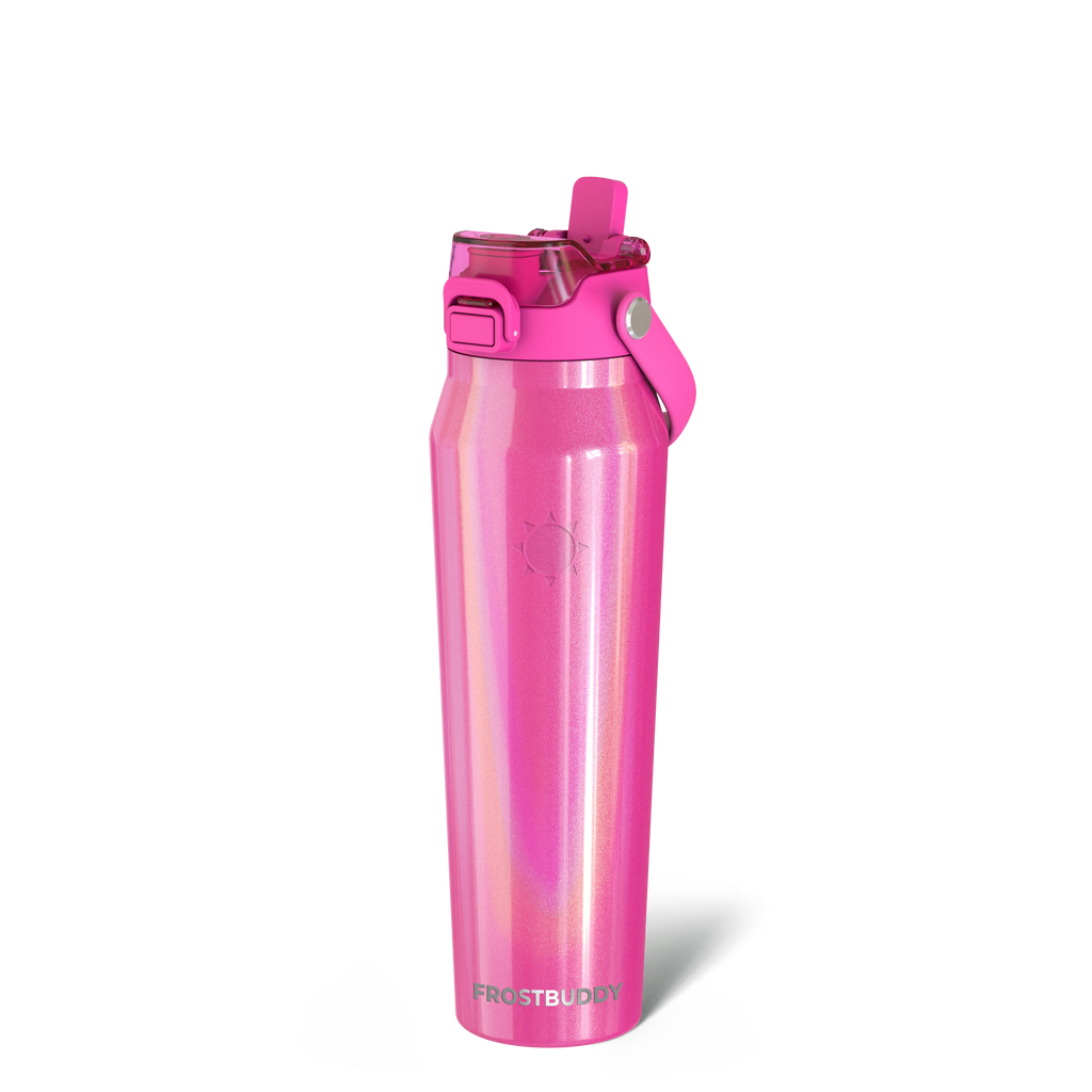 Bottle Buddy - Dual Function Lid Water Bottle - Stainless Steel - Double Wall Insulated