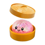 Mystery Glitzer-Dumpling – Überraschungs Squishy in Dampfkorb Fidget Toy