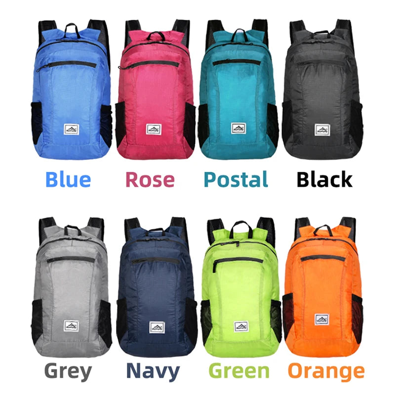 Faltbarer Premium Rucksack 20L – Ultraleicht & Wasserdicht