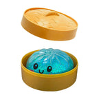 Mystery Glitzer-Dumpling – Überraschungs Squishy in Dampfkorb Fidget Toy
