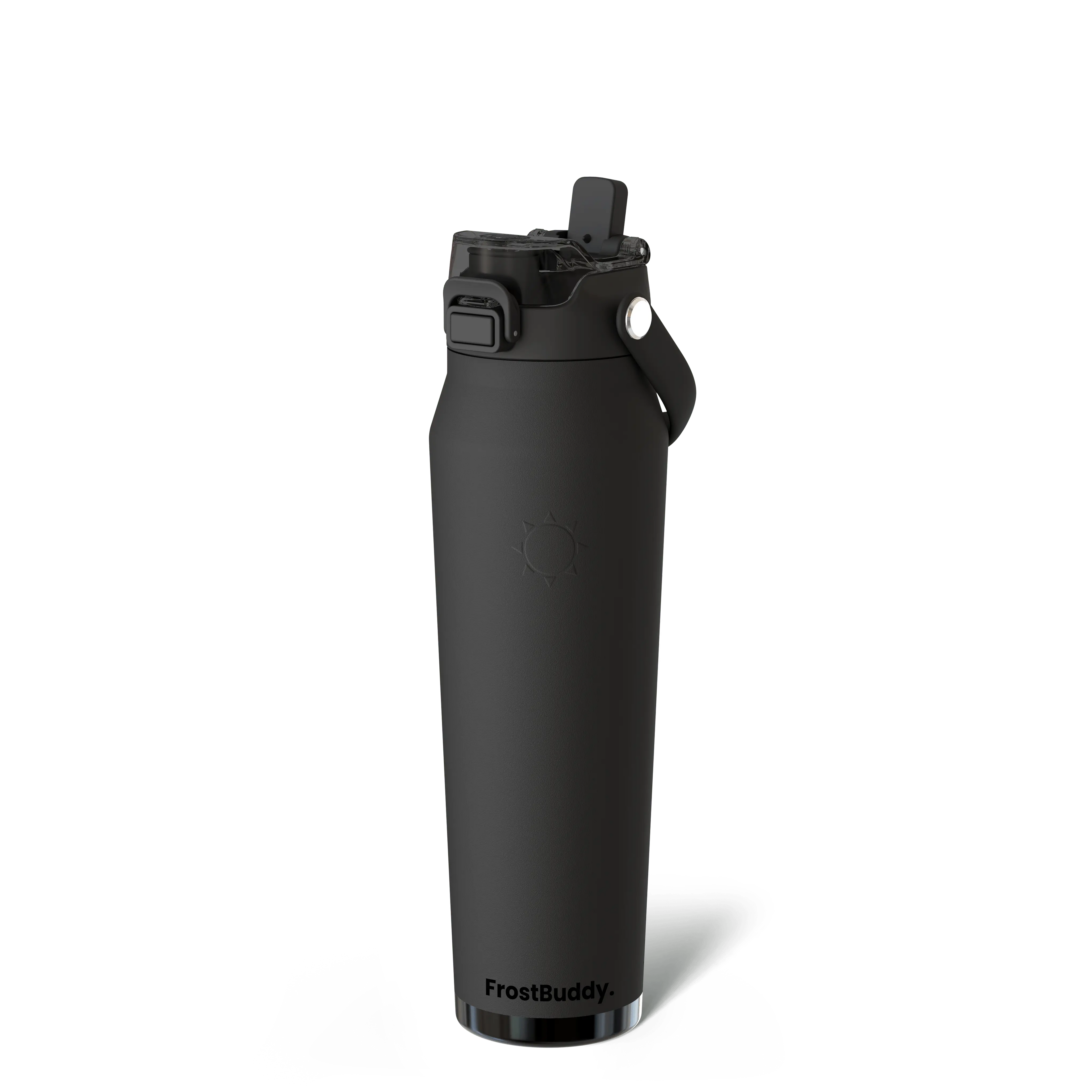 Bottle Buddy - Dual Function Lid Water Bottle - Stainless Steel - Double Wall Insulated