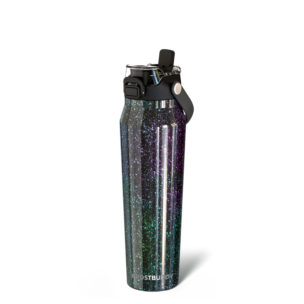 Bottle Buddy - Dual Function Lid Water Bottle - Stainless Steel - Double Wall Insulated