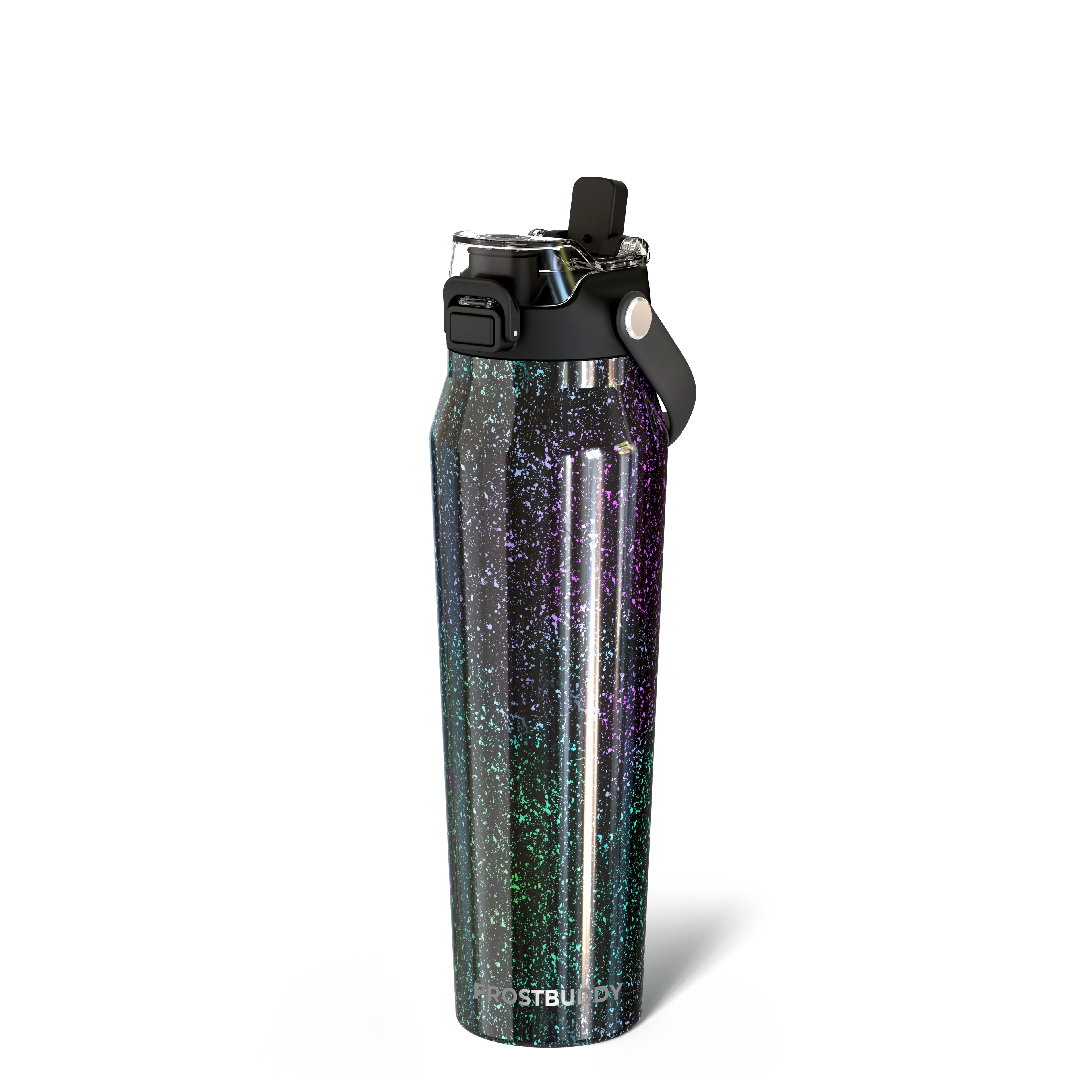 Bottle Buddy - Dual Function Lid Water Bottle - Stainless Steel - Double Wall Insulated