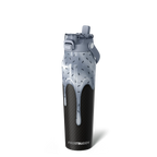 Bottle Buddy - Dual Function Lid Water Bottle - Stainless Steel - Double Wall Insulated
