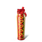 Bottle Buddy - Dual Function Lid Water Bottle - Stainless Steel - Double Wall Insulated