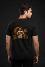Merih Demiral Gold Edition Organic Shirt Men Männer Schwarz