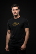 Merih Demiral Gold Edition Organic Shirt Men Männer Schwarz