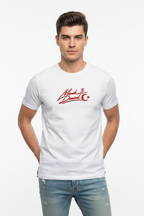 Merih Demiral Red Edition Organic Shirt Men Männer Weiß