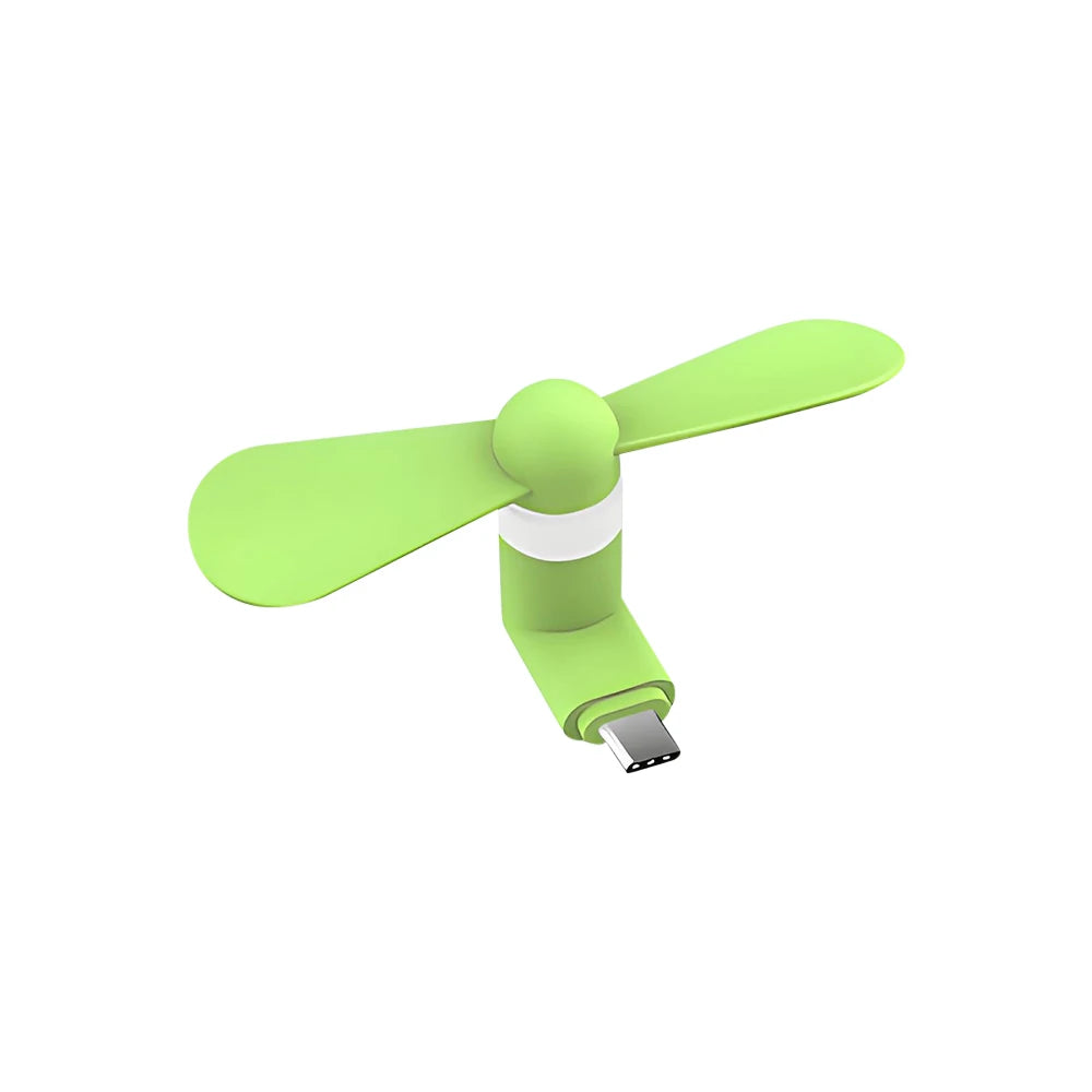 Type C Portable Mobile Phone Cooler Creative Mini Micro Fan for Iphone 16 15 14 for Samsung Xiaomi Huawei Universal Accessories
