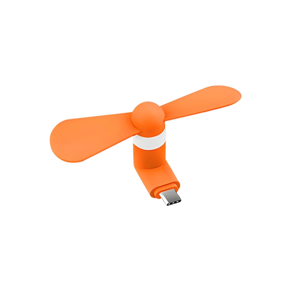 Type C Portable Mobile Phone Cooler Creative Mini Micro Fan for Iphone 16 15 14 for Samsung Xiaomi Huawei Universal Accessories