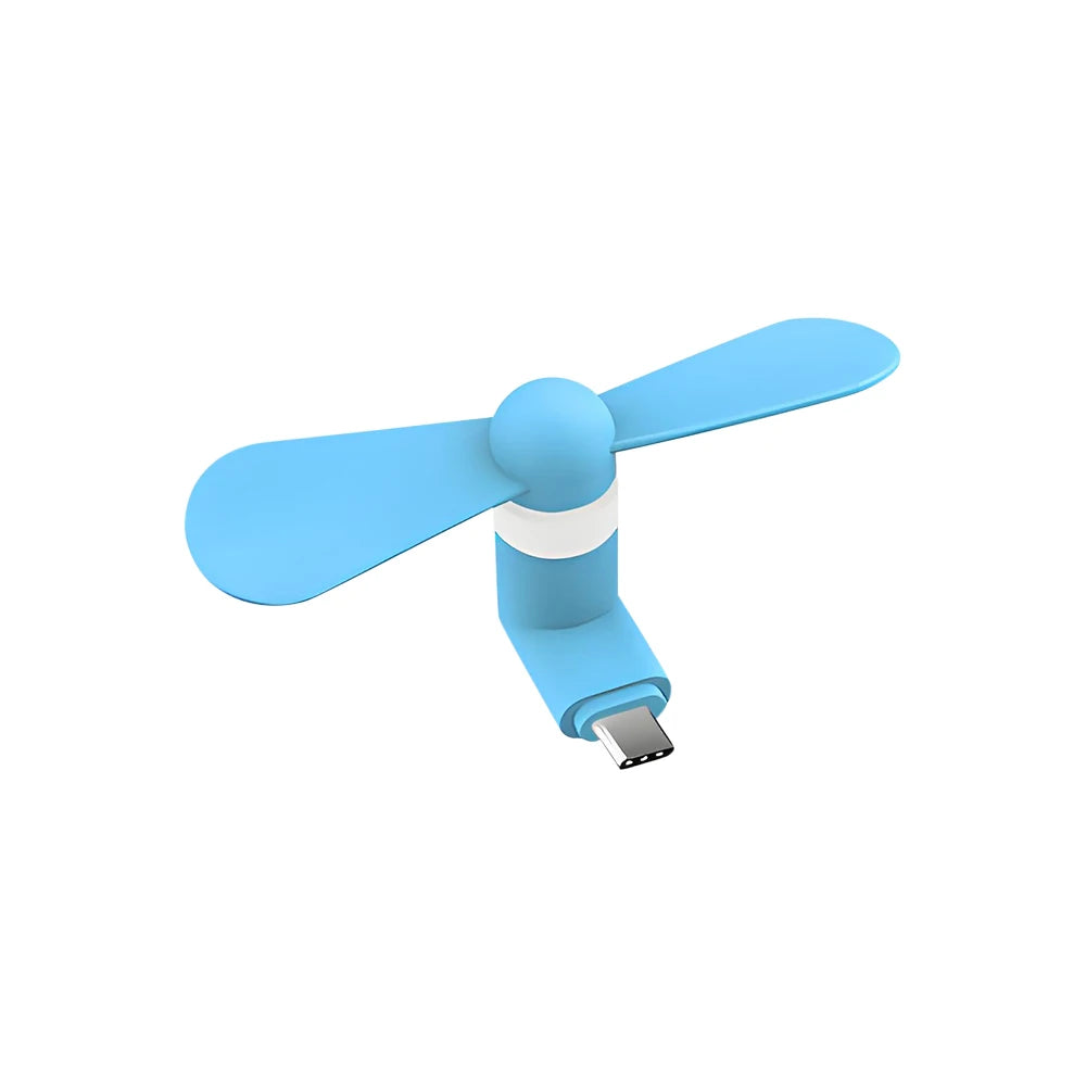 Type C Portable Mobile Phone Cooler Creative Mini Micro Fan for Iphone 16 15 14 for Samsung Xiaomi Huawei Universal Accessories