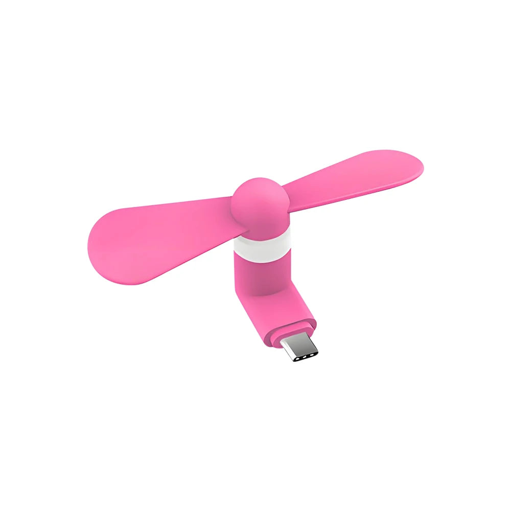 Type C Portable Mobile Phone Cooler Creative Mini Micro Fan for Iphone 16 15 14 for Samsung Xiaomi Huawei Universal Accessories
