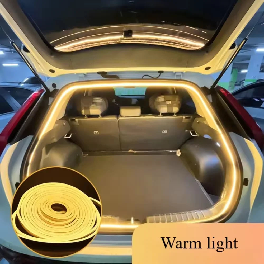 Elevate Your Car's Style with Our High Brightness LED Trunk Ambient Light - Automatic Sensing Tailgate Light Strip