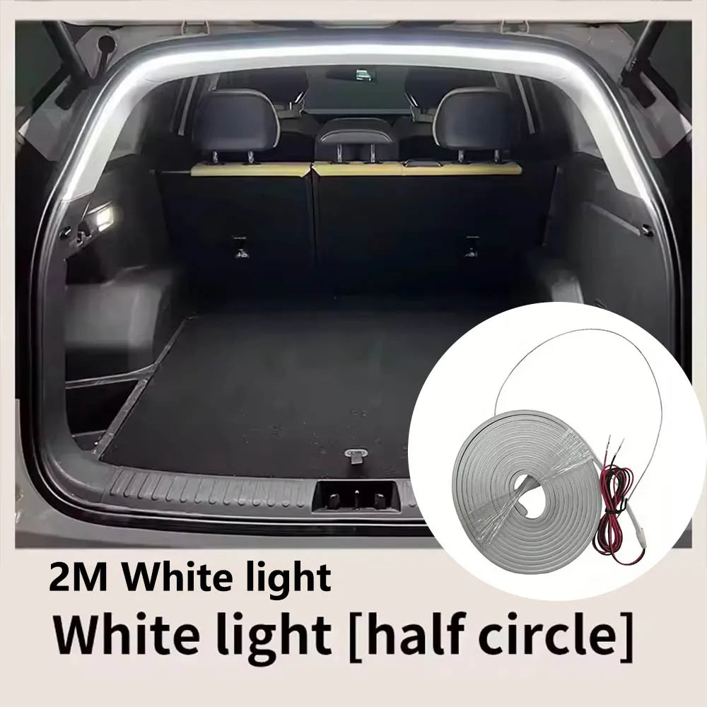 Elevate Your Car's Style with Our High Brightness LED Trunk Ambient Light - Automatic Sensing Tailgate Light Strip