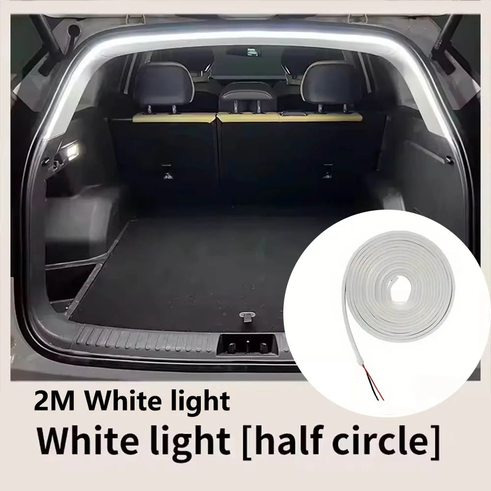 Elevate Your Car's Style with Our High Brightness LED Trunk Ambient Light - Automatic Sensing Tailgate Light Strip