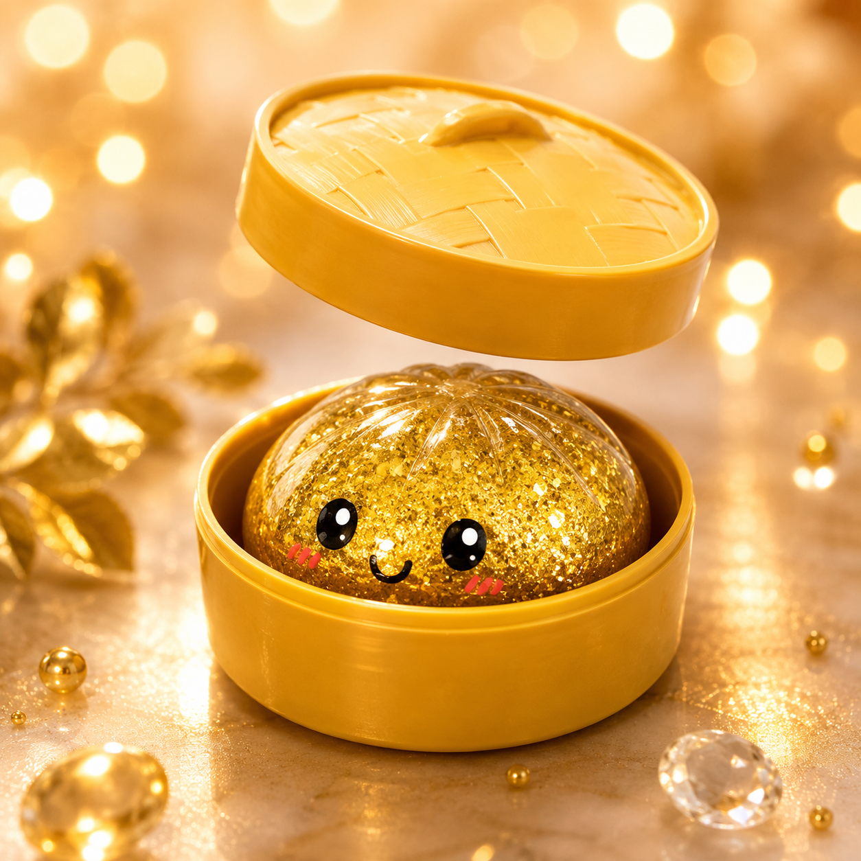 Glitzer Dumpling Überraschungsbox – 6 Farben zum Sammeln!