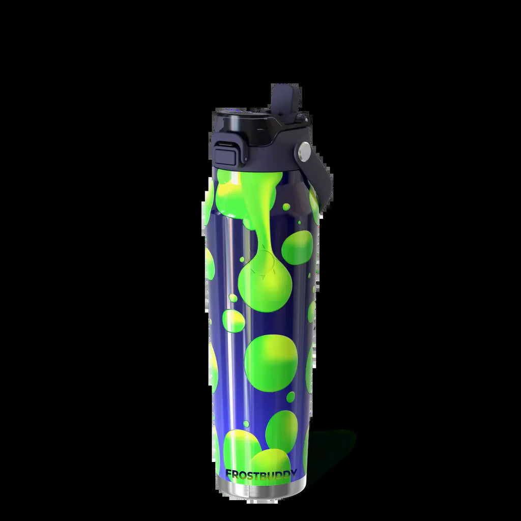 Bottle Buddy - Dual Function Lid Water Bottle - Stainless Steel - Double Wall Insulated