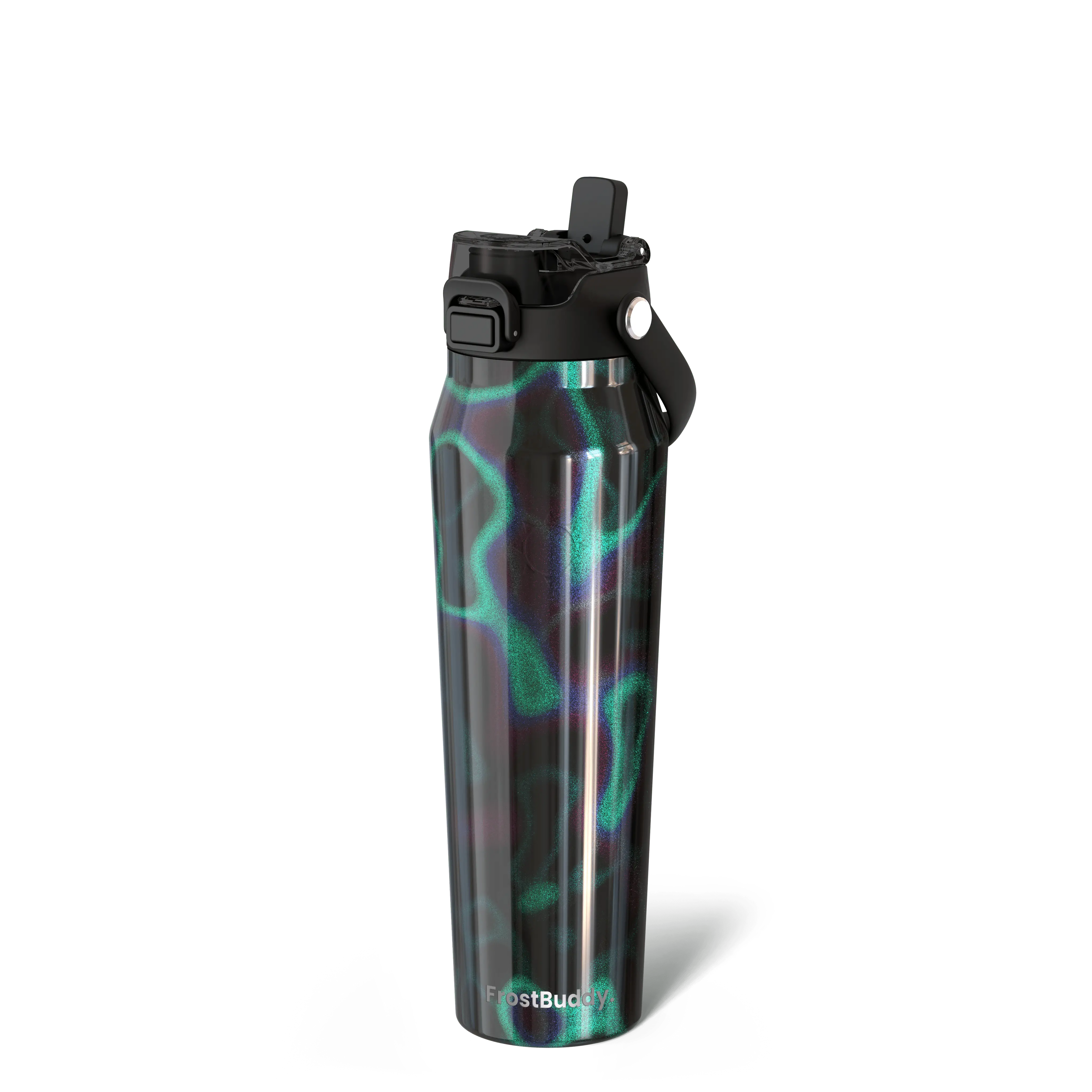 Bottle Buddy - Dual Function Lid Water Bottle - Stainless Steel - Double Wall Insulated