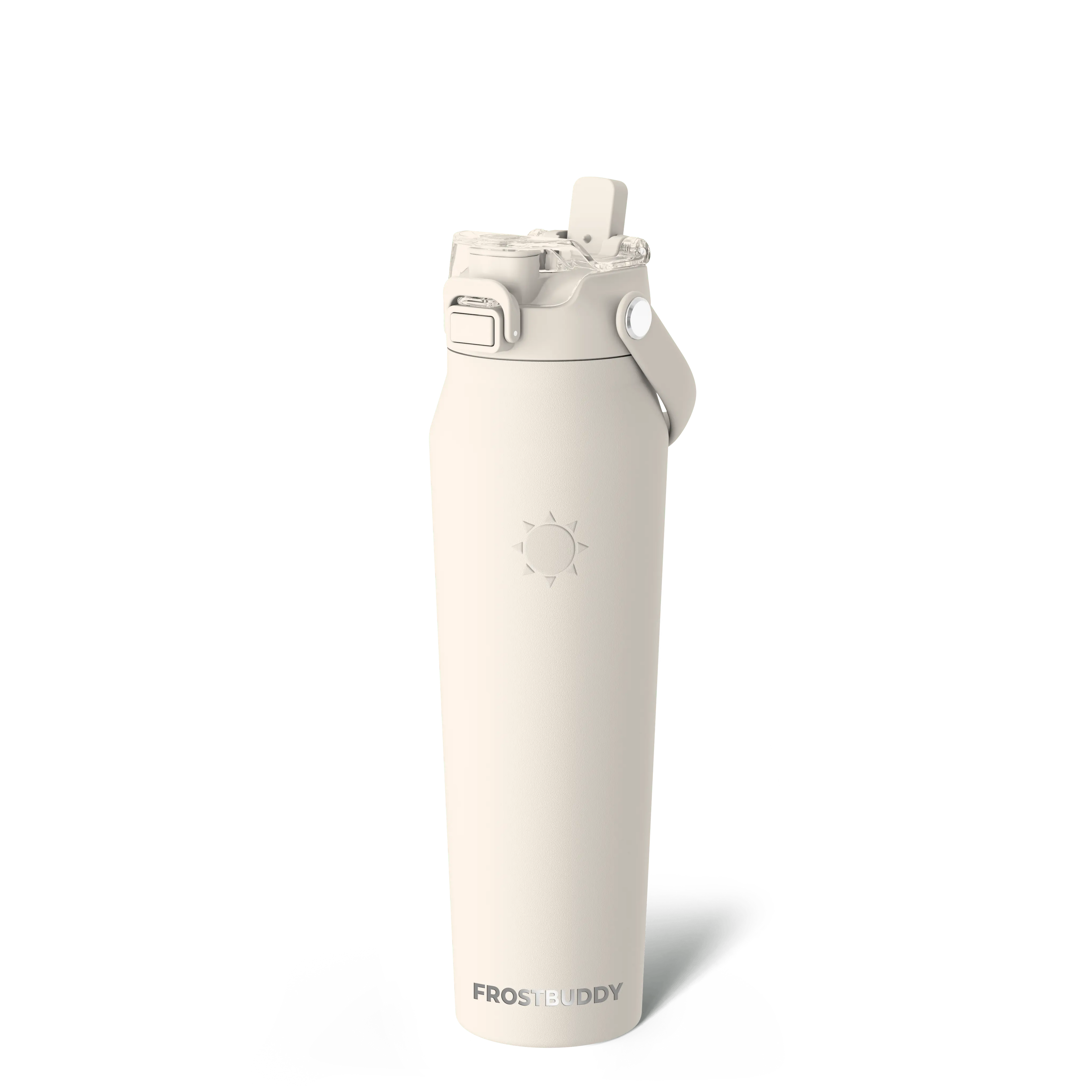 Bottle Buddy - Dual Function Lid Water Bottle - Stainless Steel - Double Wall Insulated