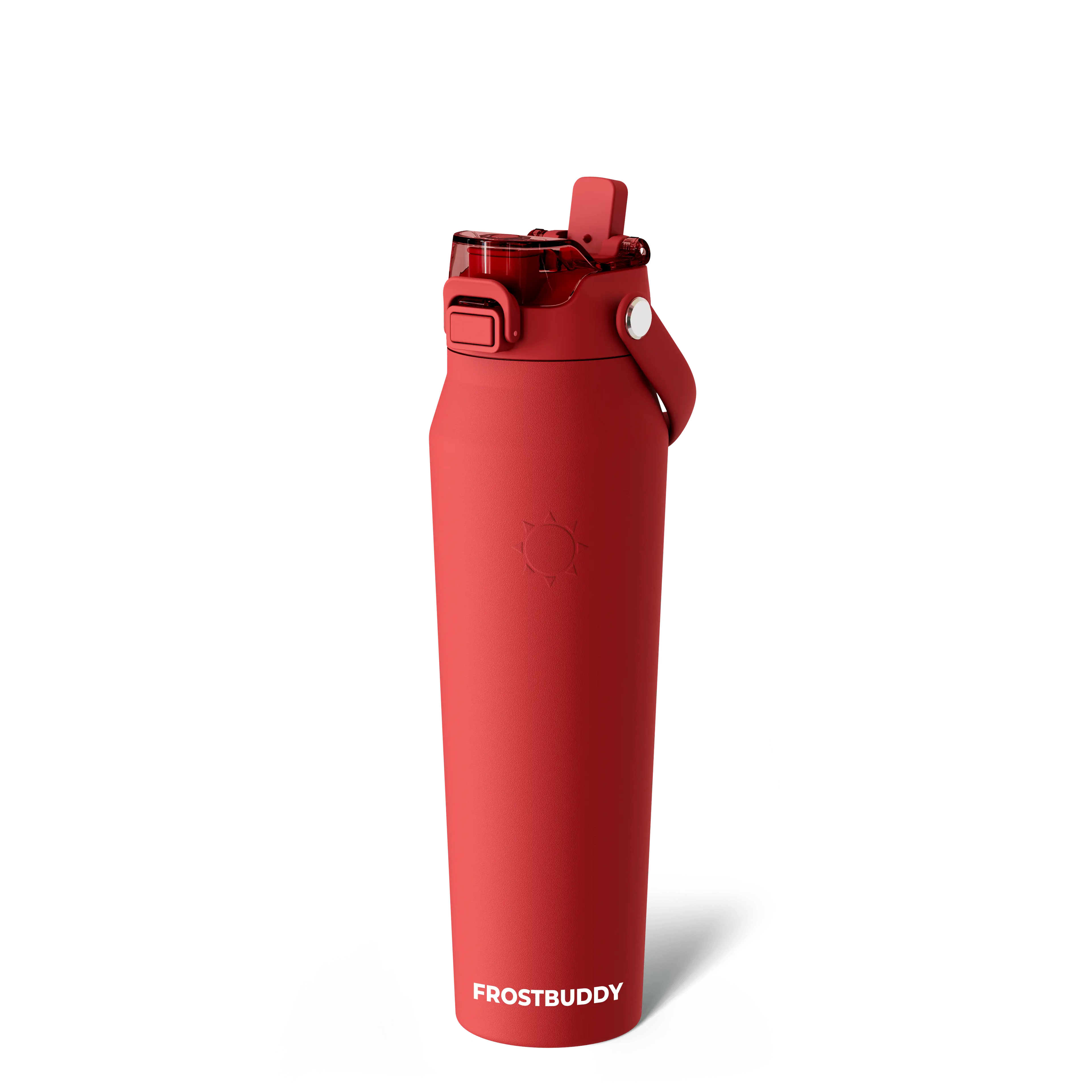 Bottle Buddy - Dual Function Lid Water Bottle - Stainless Steel - Double Wall Insulated