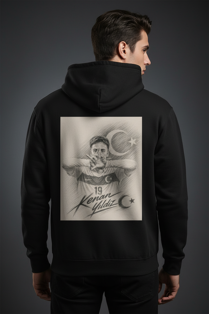 Kenan Yildiz Black-White Edition Hoodie