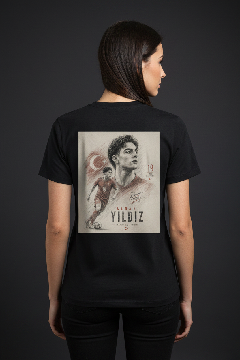 Kenan Yildiz Gold Edition Organic Shirt Women Damen