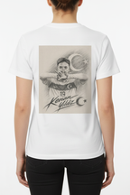 Kenan Yildiz Black-White Edition Organic Shirt Women Damen