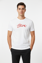 Hakan Calhanoglu Red Edition Organic Shirt Men Männer Weiß