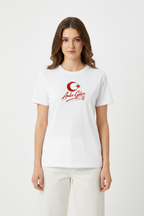 Arda Güler Red Edition Organic Shirt Women Damen Weiß