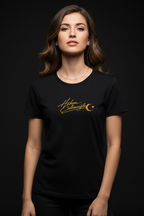 Hakan Calhanoglu Red Edition Organic Shirt Women Damen Schwarz